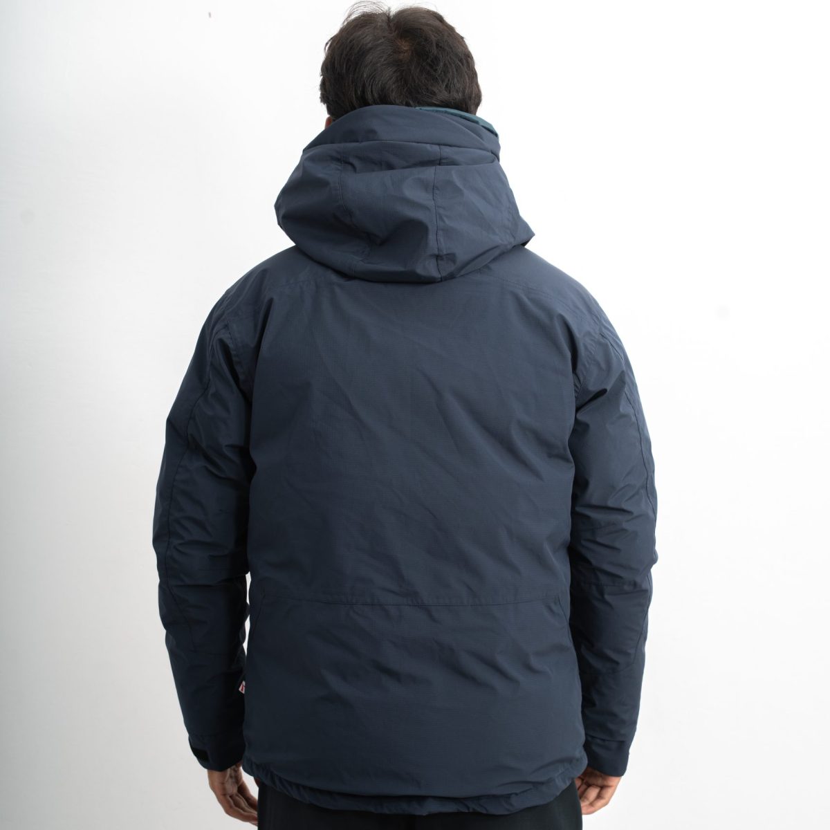 Back View of Parka Tech Jacket